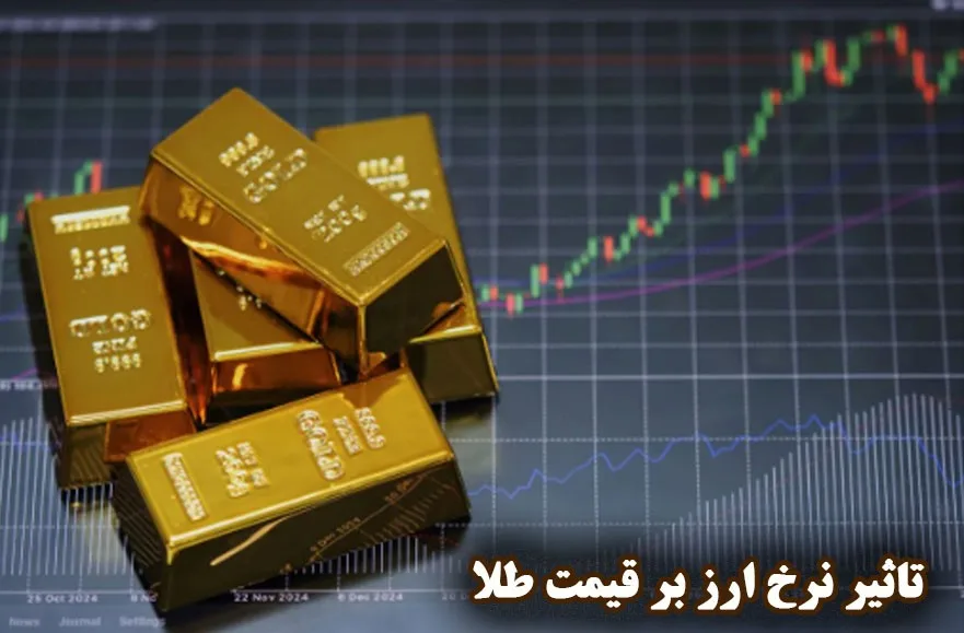 تاثیر نرخ ارز بر قیمت طلا