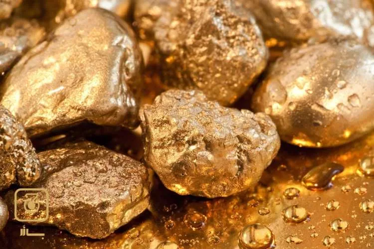 رنگ طلای خام